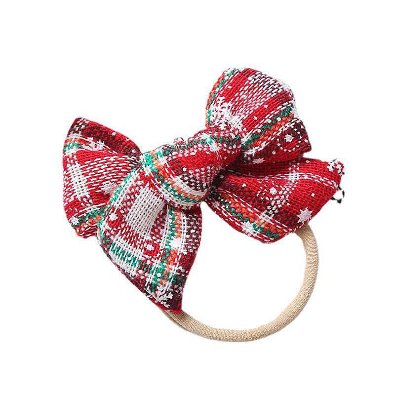 christmas bow for baby girl